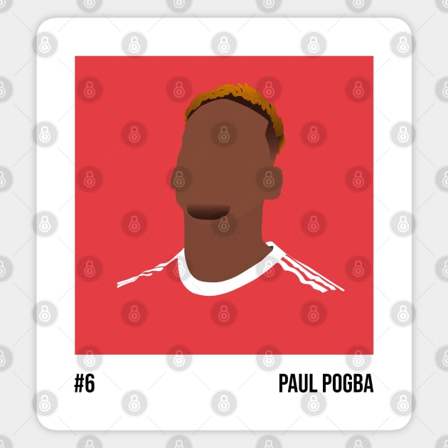 Paul Pogba Minimalistic Camera Film Sticker by GotchaFace